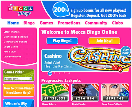 Mecca Bingo Online