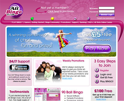 All Bingo Club Online