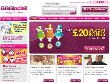 Bingo 888 Ladies Online