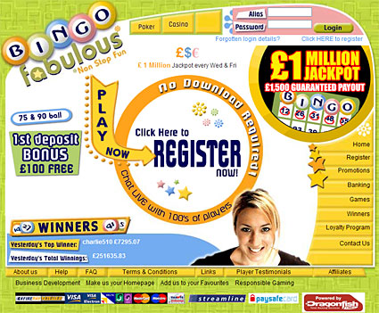 Bingo Fabulous Online